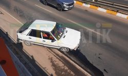 Şanlıurfa’da Tünel Girişinde Korkutan Kaza: 2 Kişi Şans Eseri Kurtuldu