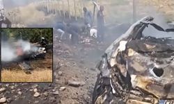 Şanlıurfa’daki Feci Kazada Araç Alev Aldı, Vatandaşlar Yanan Paraların Peşine Düştü