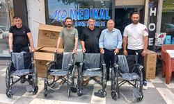 Siverek'te Engelli Vatandaşlara Tekerlekli Sandalye Desteği
