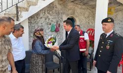 Kaymakam Korkmaz’tan 15 Temmuz’da Vefa Dolu Ziyaret