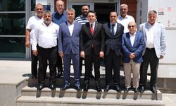 Birecik’te Yeni Kaymakam Osman Şahin’e Hayırlı Olsun Ziyareti