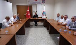 Birecik’te Muhtarlardan Kaymakam Şahin’e Hayırlı Olsun Ziyareti