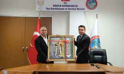 Birecik’te Muhtarlardan Şahin’e Hayırlı Olsun Ziyareti