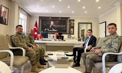 Suruç’ta Komutanlardan Kaymakam Tuna’ya Anlamlı Ziyaret