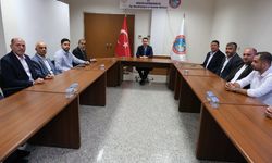 Kaymakam Şahin’e Nezaket Ziyareti