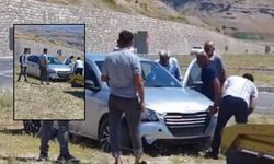 Kahta-Siverek Yolunda Ani Manevra Hayat Kurtardı, Kaza Kaçınılmaz Oldu
