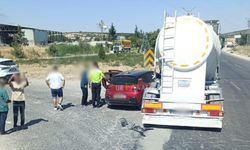Şanlıurfa-Bozova Yolunda Beton Mikseri ile Otomobil Çarpıştı