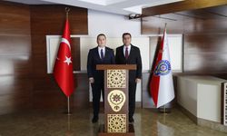 Cumhuriyet Başsavcı Murat Çalış'tan İl Emniyet Müdürü Atilla Aksoy'a Ziyaret