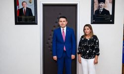 Hayat Özkesiciler'den Kaymakam Osman Şahin'e Ziyaret