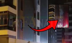 Karaköprü’de Korku Dolu Dakikalar! Apartman Dairesi Alevlere Teslim Oldu