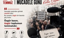 Şükrü Dolaş'tan 24 Temmuz Basın Özgürlüğü Mesajı
