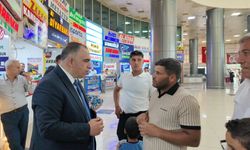 Mehmet Ali Kurt, Şanlıurfa Otogarı'nda Esnaf ve Vatandaşlarla Buluştu