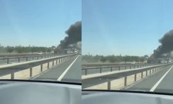 Şanlıurfa-Viranşehir Yolunda Seyir Halindeki Tır Alevlere Teslim Oldu