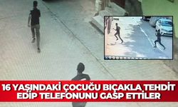 Şanlıurfa'da 16 Yaşındaki Çocuğu Bıçakla Tehdit Edip Telefonunu Gasp Ettiler