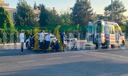 Şanlıurfa’da Akşam Saatlerinde Kaza! Motosiklet Sürücüsü Yere Savruldu