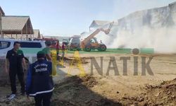 Şanlıurfa'da Dev Hayvan Çiftliğinde Büyük Yangın!