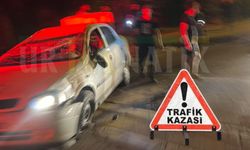 Şanlıurfa'da Hurdaya Dönen Otomobilden Sağ Çıktı