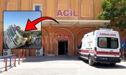Şanlıurfa’dan Yola Çıkan Çekici Mardin Yolunda Devrildi