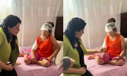 Suruç Belediye Eş Başkanlarından Küçük Kız Çocuğuna Ziyaret