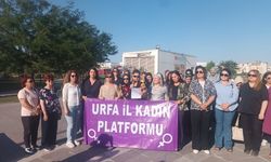 Urfa İl Kadın Platformu'ndan Emine Dişçi İçin Basın Açıklaması