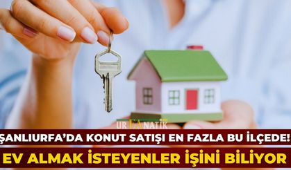 Şanlıurfa’da konut satışı en fazla bu ilçede! Ev almak isteyenler işini biliyor
