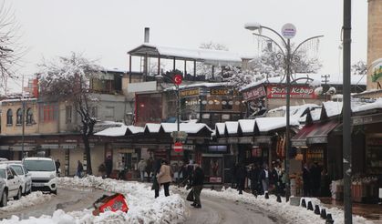Şanlıurfa Balıklıgöl Beyaza Büründü