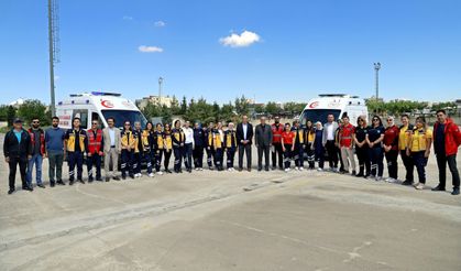 Şanlıurfa’da Kadın 112 Personeline Ambulans Sürüş Güvenliği Eğitimi