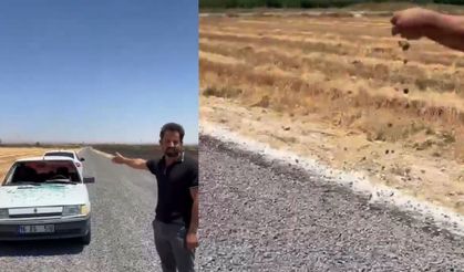 Harran'da Sathi Kaplama Yol Uygulaması Vatandaşların Tepkisine Neden Oldu