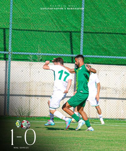 Şanlıurfaspor- Bursaspor Hazırlık Maçının Geniş Özetini İzle