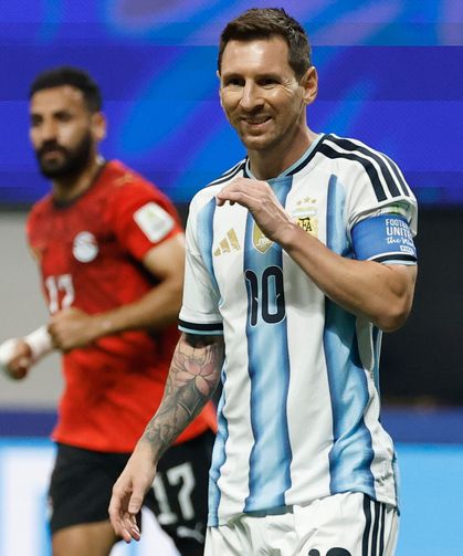 Lionel Messi Mısır Maçında Yeni Rekorlara İmza Attı