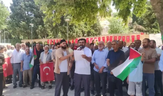 Şanlıurfa'da cuma namazının ardından büyük tepki 