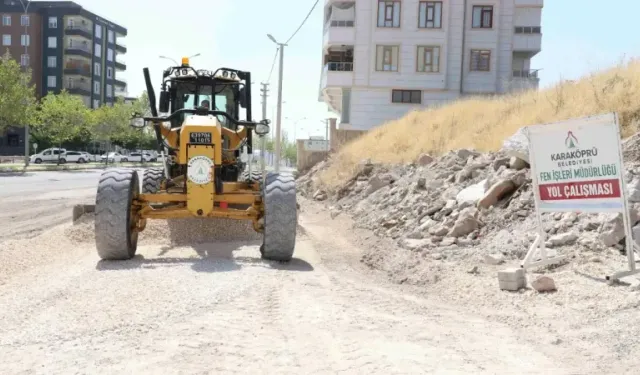 Karaköprü’de yeni yollar hizmete sunuluyor