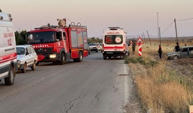 Şanlıurfa'nın Birecik ilçesinde feci kaza: Yaralılar var