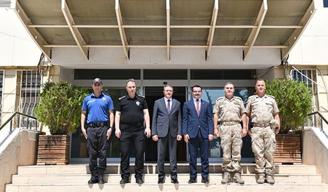 Vali Şıldak, Müdür Bildirici ve Tuğgeneral Avkıran Harran’da