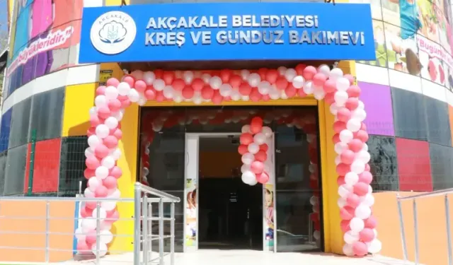 Akçakale Belediyesi Kreş ve Gündüz Bakım Evi Açıldı