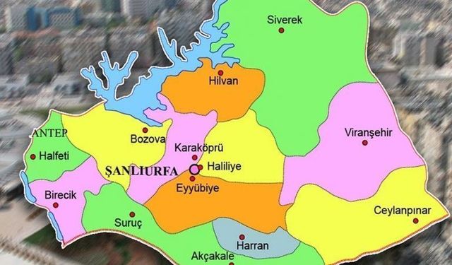 Şanlıurfa’nın o ilçeleri için can suyu