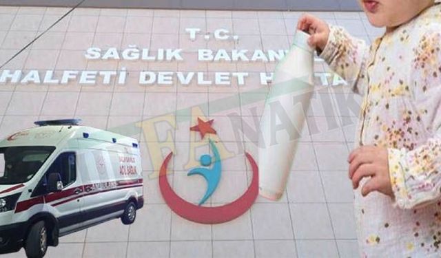 Halfeti ilçesinde çamaşır suyu içen bebek hastaneye kaldırıldı