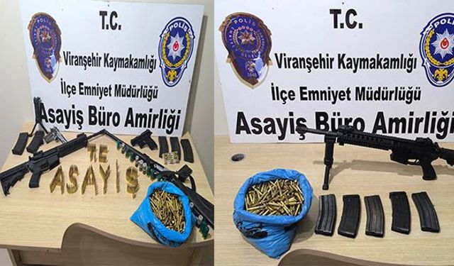 Viranşehir ilçesinde silah kaçakçılığı operasyonu: 2 gözaltı