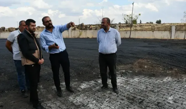 Siverek Belediyesi hastanede otopark alanı oluşturdu