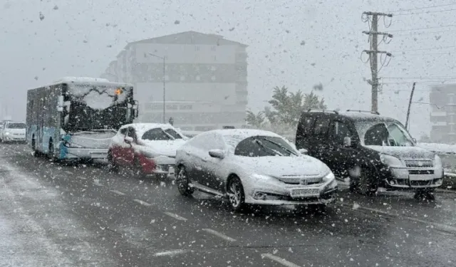 Soğuk havaların ardından lap lapa kar yağdı: Şanlıurfa'da yağış var mı? 