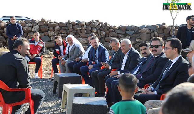 Viranşehir Kaymakamı Ülkü şehit ailelerini yalnız bırakmadı