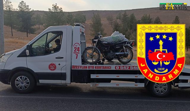 Ceylanpınar’da durdurulan motosiklet çalıntı çıktı