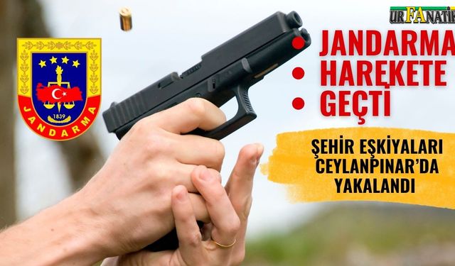 Ceylanpınar’da Havaya Ateş Açan Şehir Eşkiyaları Yakalandı