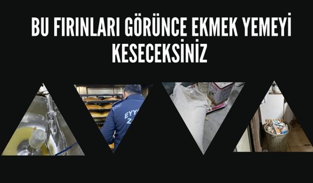 Eyyübiye'deki Bu Fırınları Görünce Ekmek Yemeyi Keseceksiniz