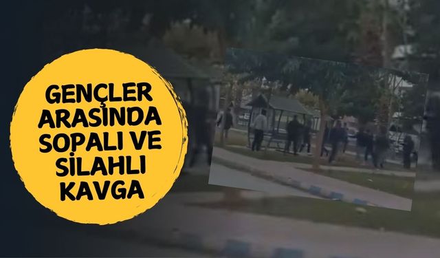 Birecik'te Gençler Arasında Sopalı ve Silahlı Kavga: 3 Yaralı