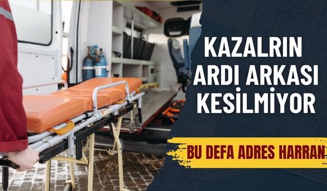 Harran'da Otomobil Minibüse Çarptı, 2 Kişi Yaralandı