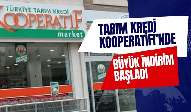 Şanlıurfa’da Tarım Kredi Market İndirimleri Başladı