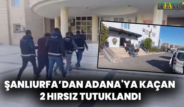 Şanlıurfa’da Oto Hırsızlarına Operasyon: 2 Tutuklama