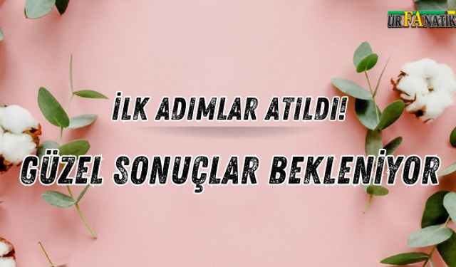 Şanlıurfa’da İlk Adımlar Atıldı! Güzel Sonuçlar Bekleniyor