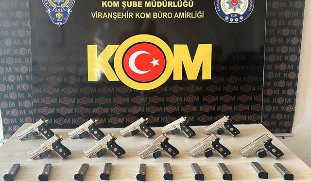 Viranşehir’de silah kaçakçılığı operasyonu: 2 gözaltı